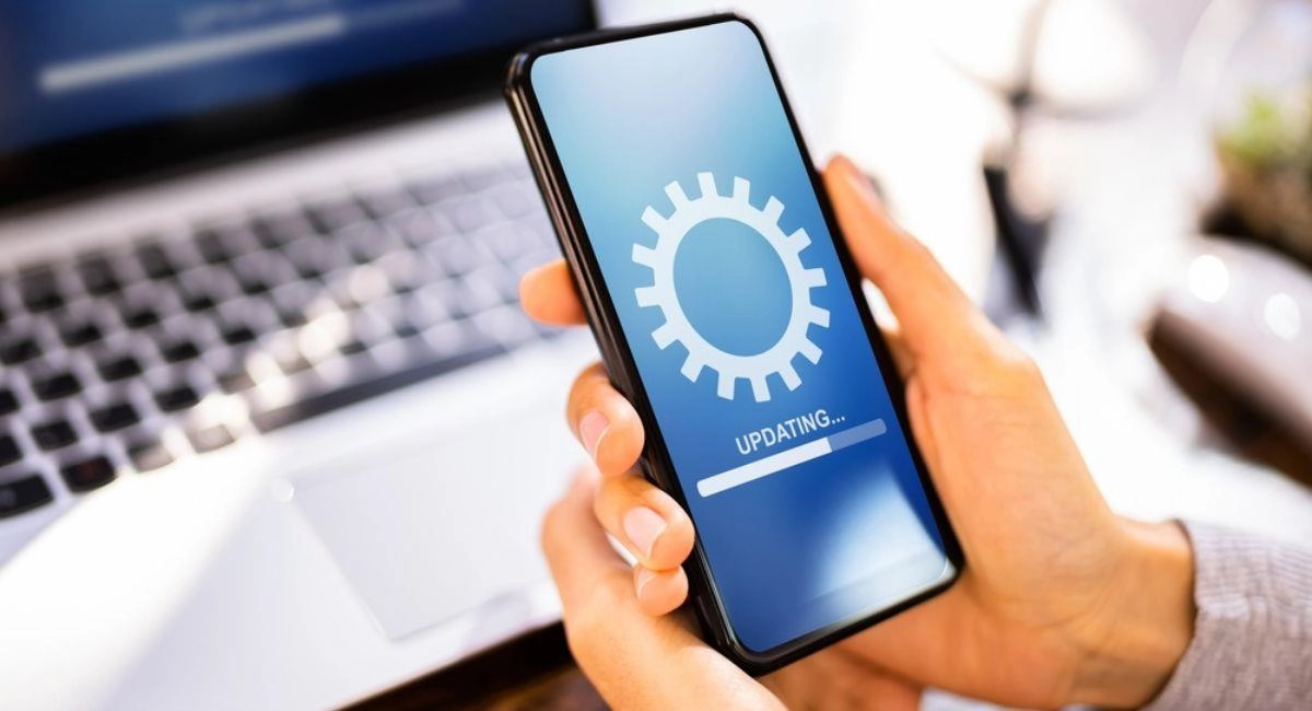 Actualización de software en celular
