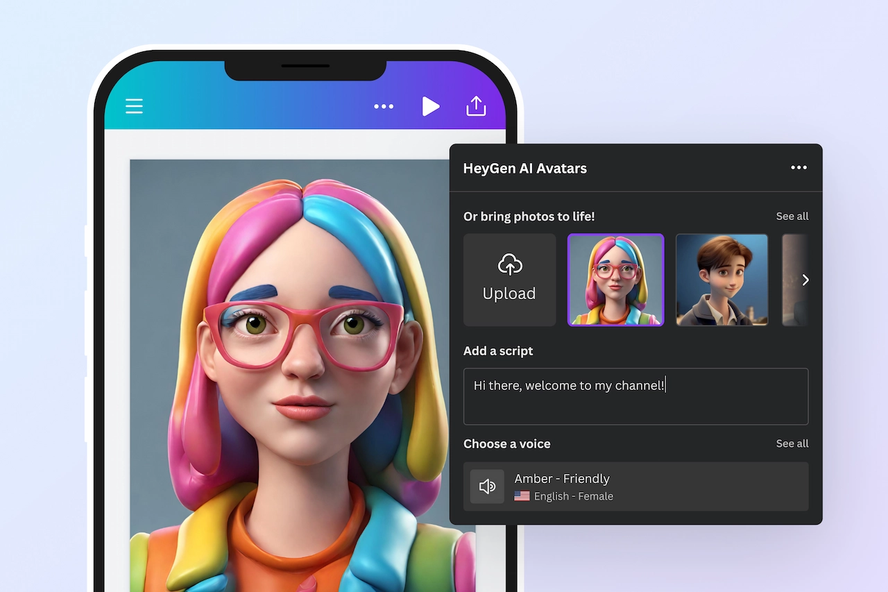 Crear videos con IA en el celular