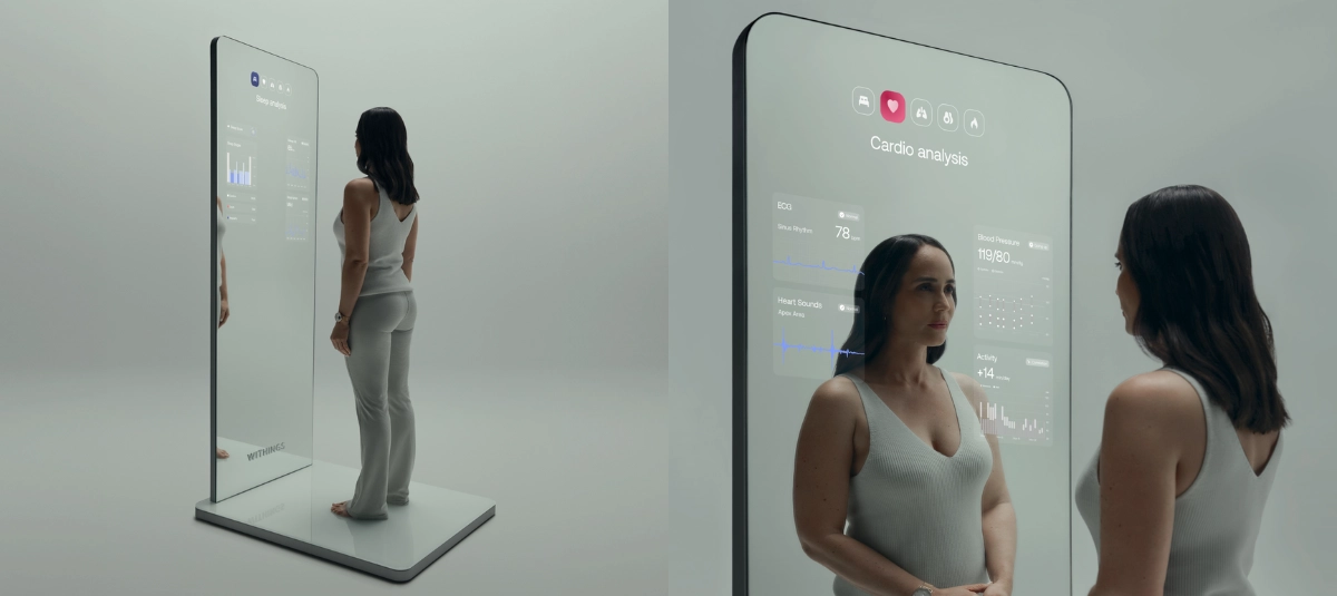 Espejo inteligente para la salud