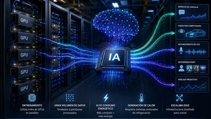 IA en centro de datos