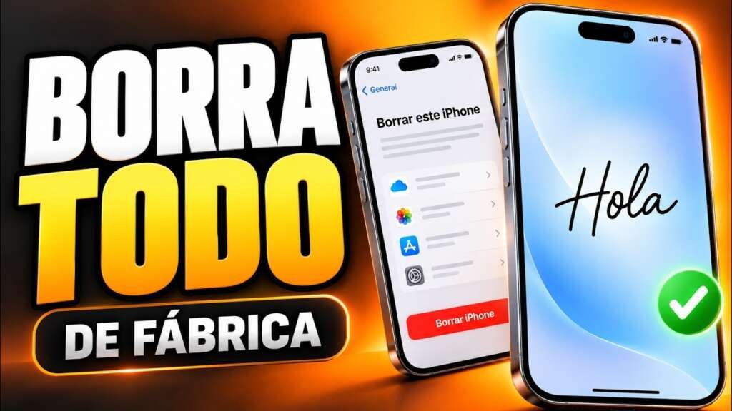 Cómo restablecer un iPhone de fábrica, tutorial de XerviaTech