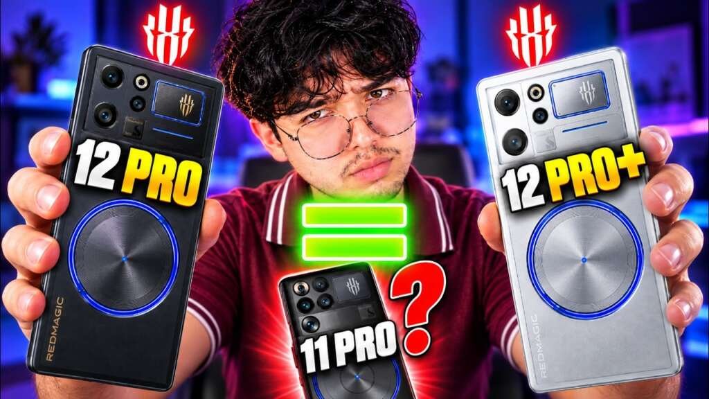 REDMAGIC 12 Pro vs 12 Pro+ vs 11 Pro, comparativa de XerviaTech